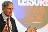 Simon Calder speaking at the 2019 Group Leisure & Travel Show
